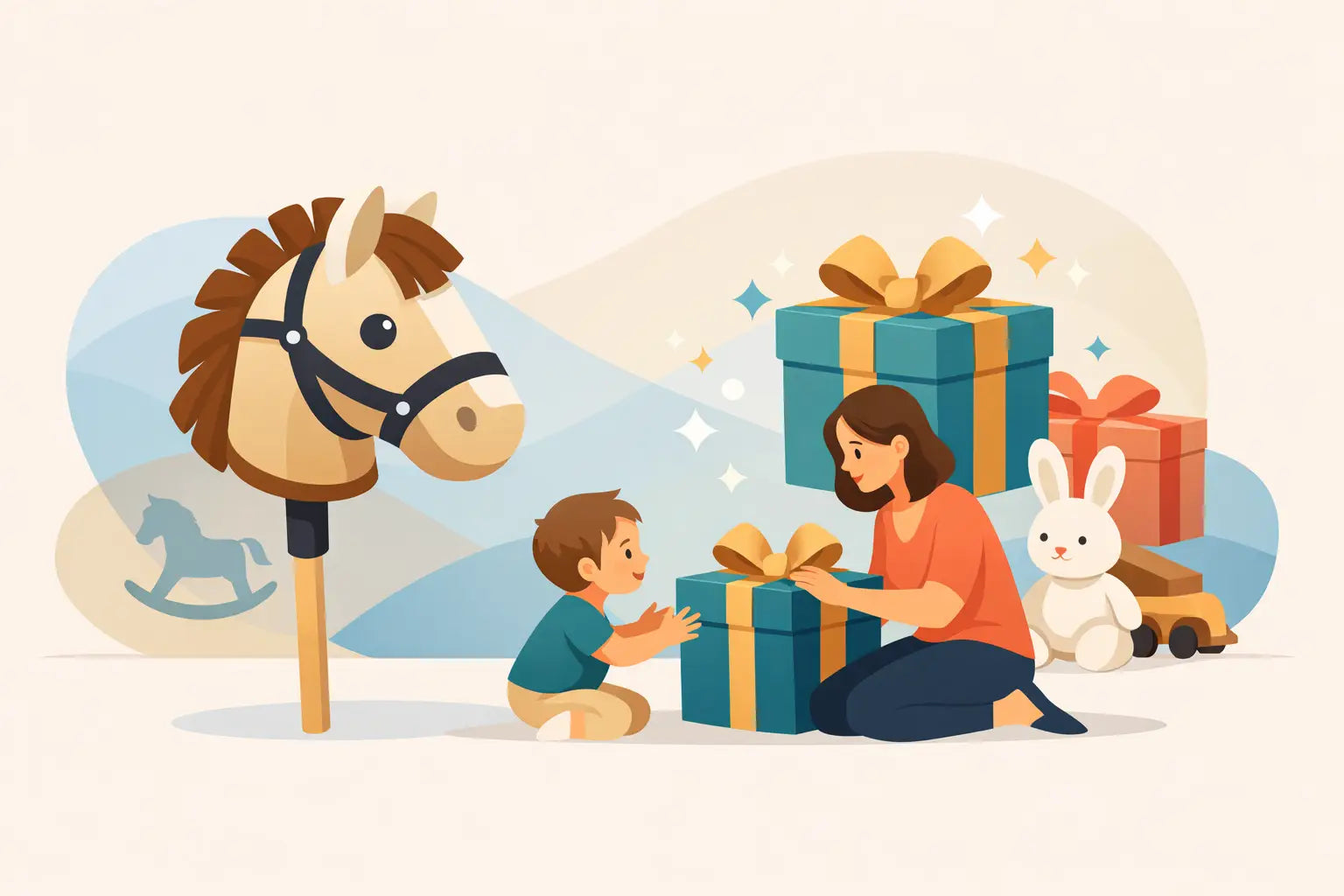 Steckenpferd ab 3 als Geschenk wählen