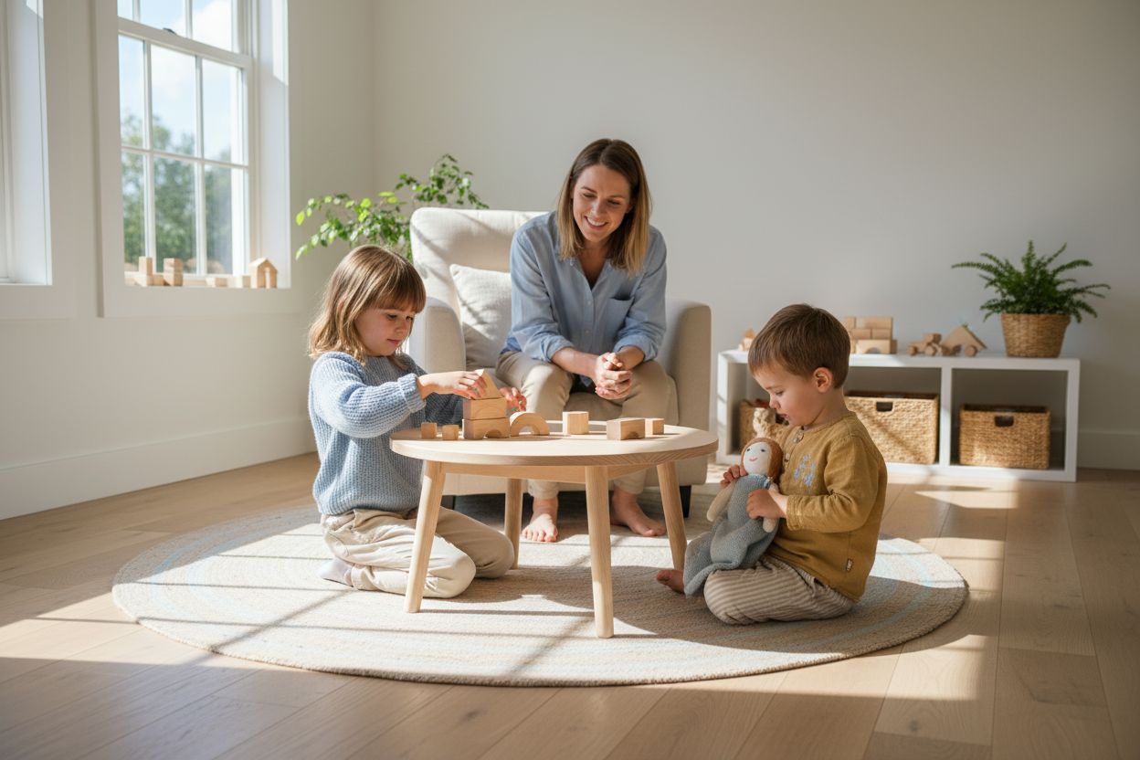Waldorf Spielzeug Kinder Alltag
