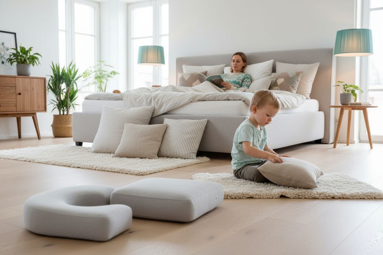 moderne Schlafzimmer Kissen