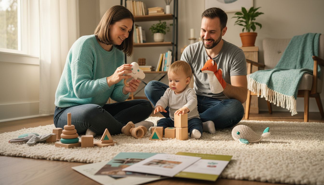 Familie Bio-Spielzeug Nachhaltigkeit