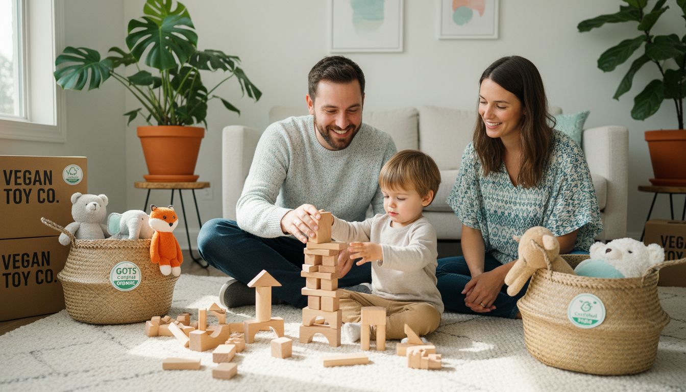 veganes Kinderspielzeug Alltag