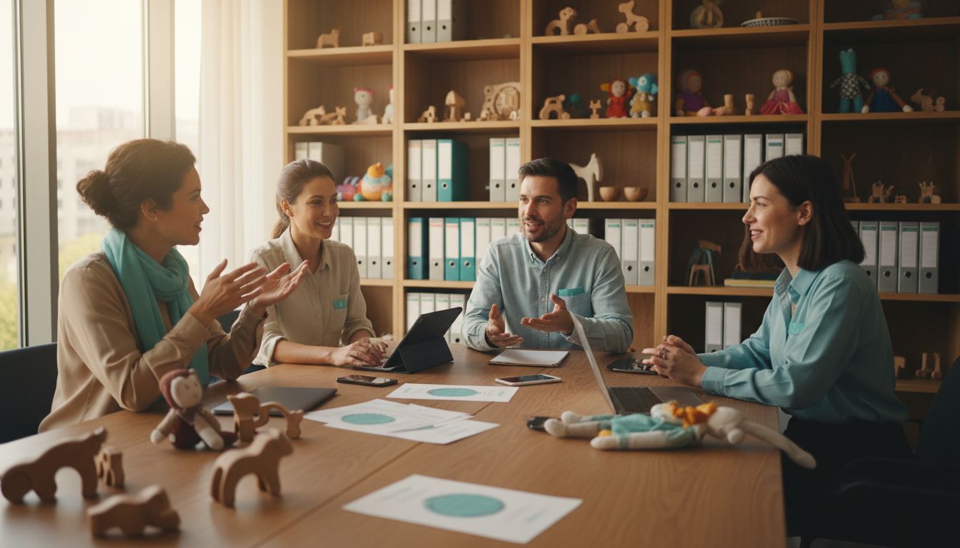 Zertifizierungsprozess Bio-Spielzeug Büro