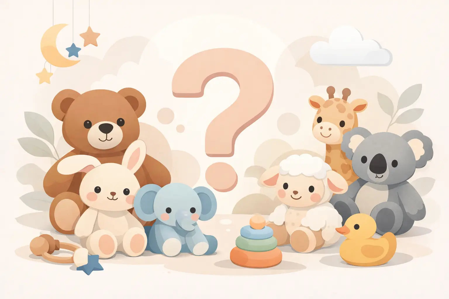 Welches Kuscheltier ist für Babys geeignet?