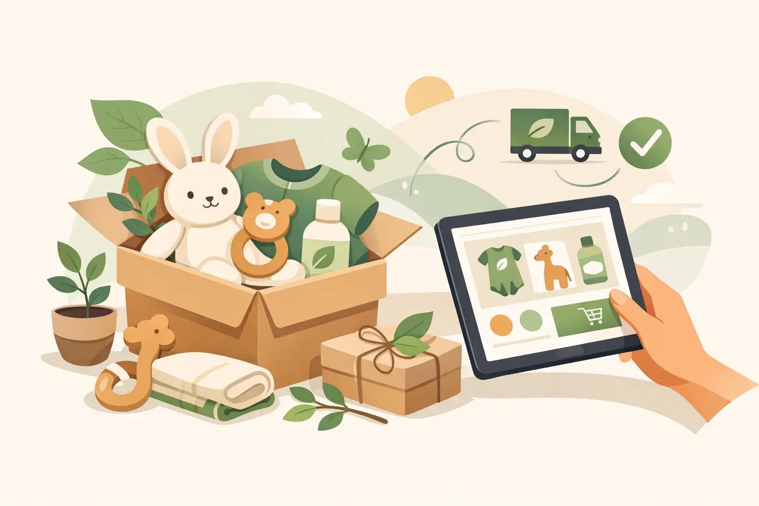 Bio Babygeschenke online richtig auswählen