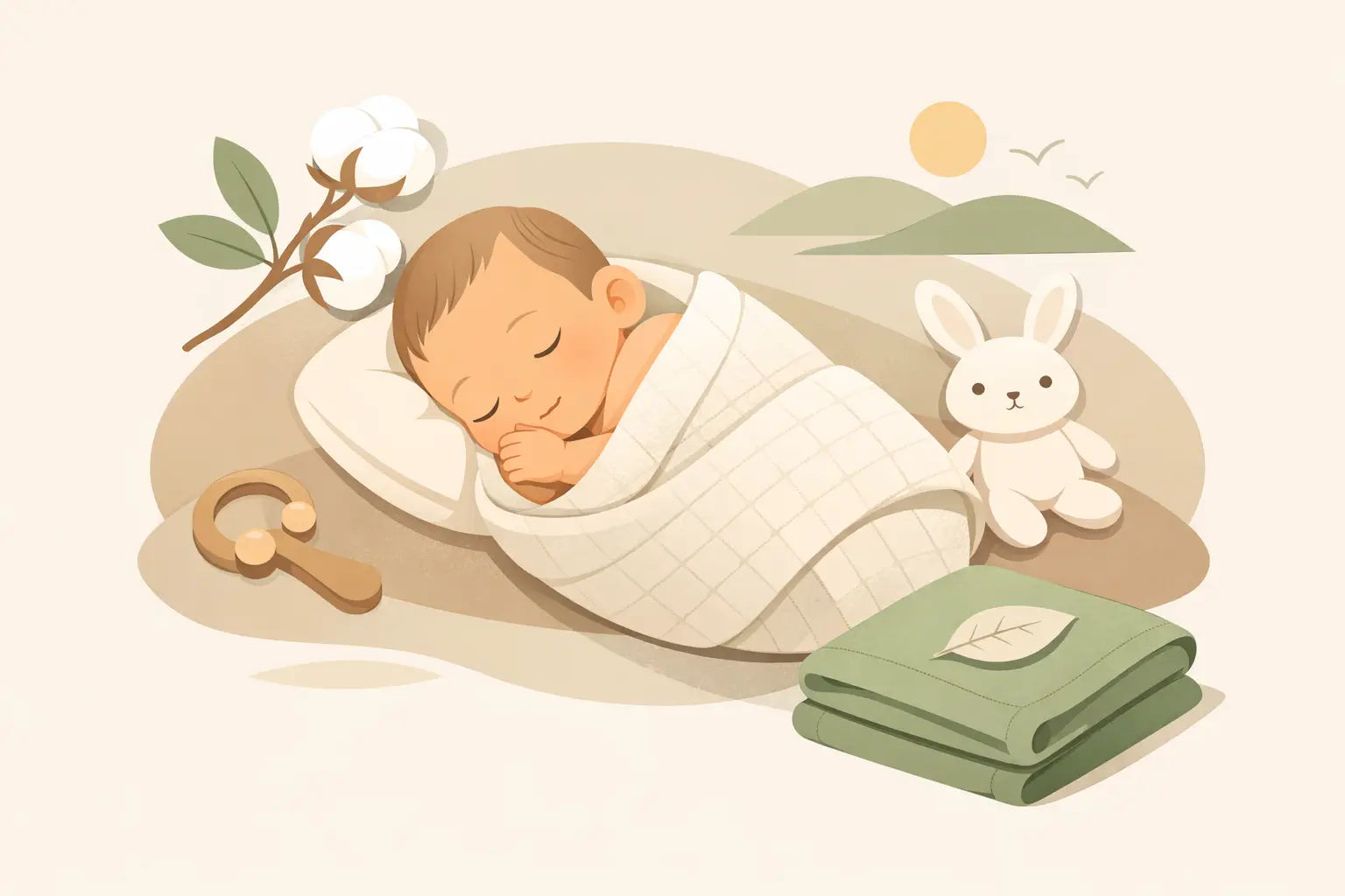 Organic Babydecke für Neugeborene wählen