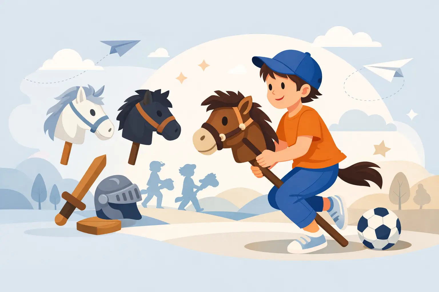 Steckenpferd für Jungen richtig wählen