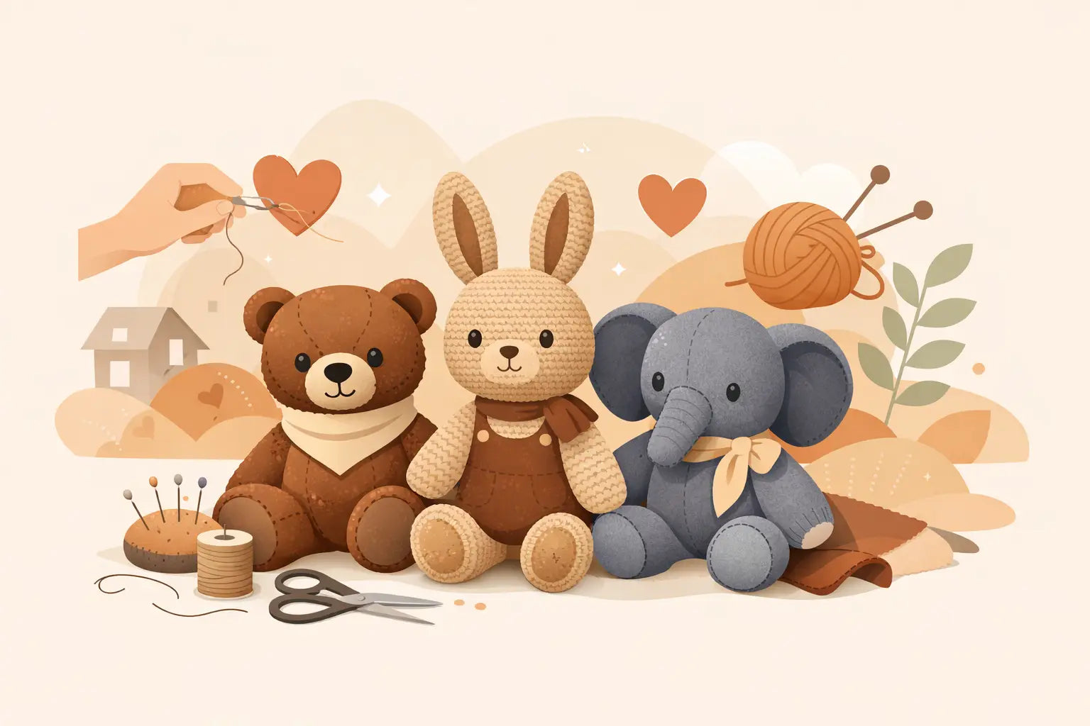 Warum handgemachte Kuscheltiere wählen?