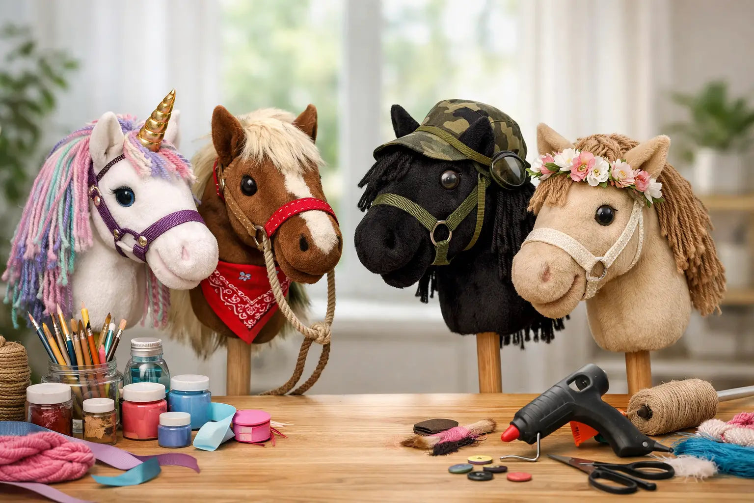 Steckenpferd selber personalisieren - 8 Ideen
