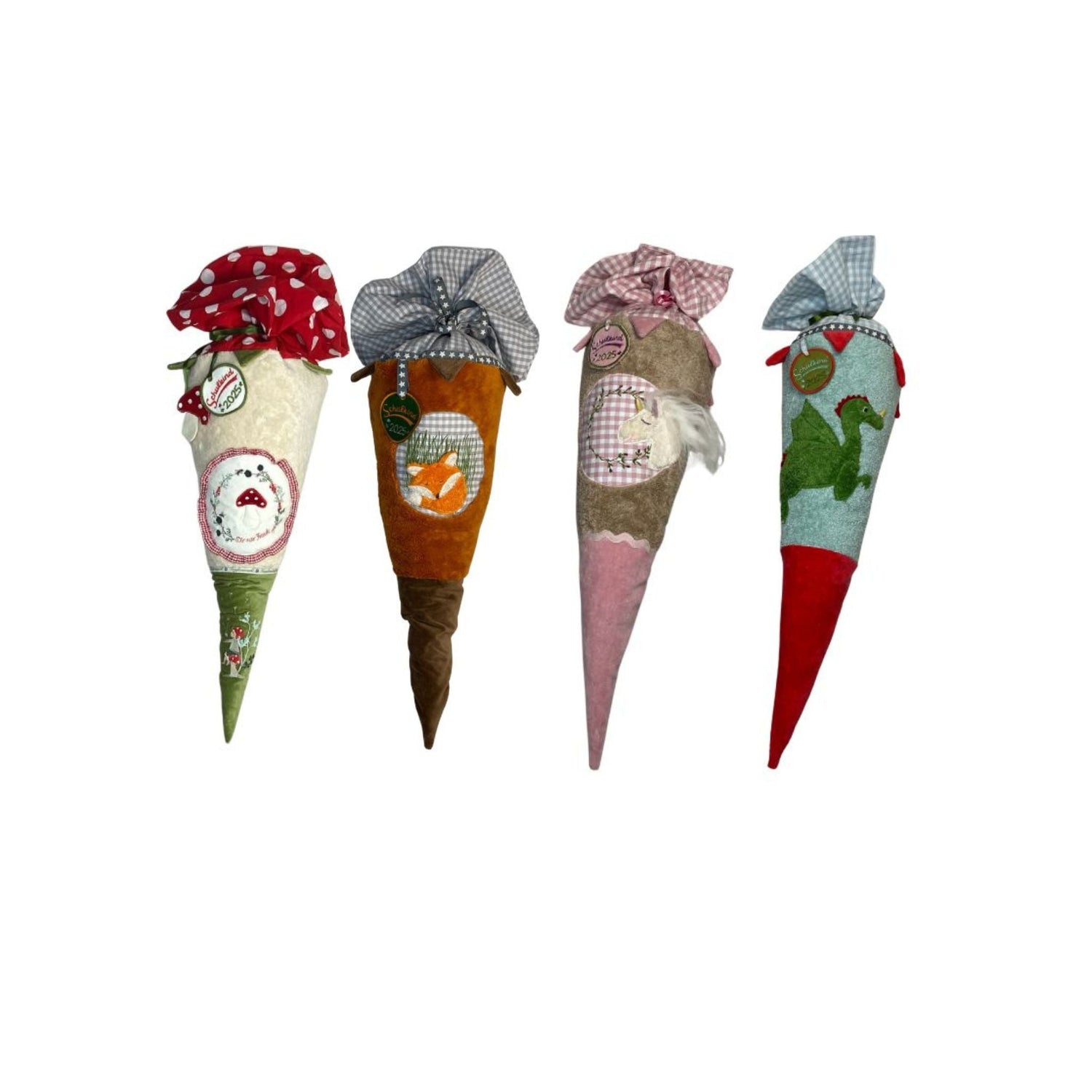 Nachhaltige Stoff-Schultüten – Kuschelig & praktisch von PAT & PATTY