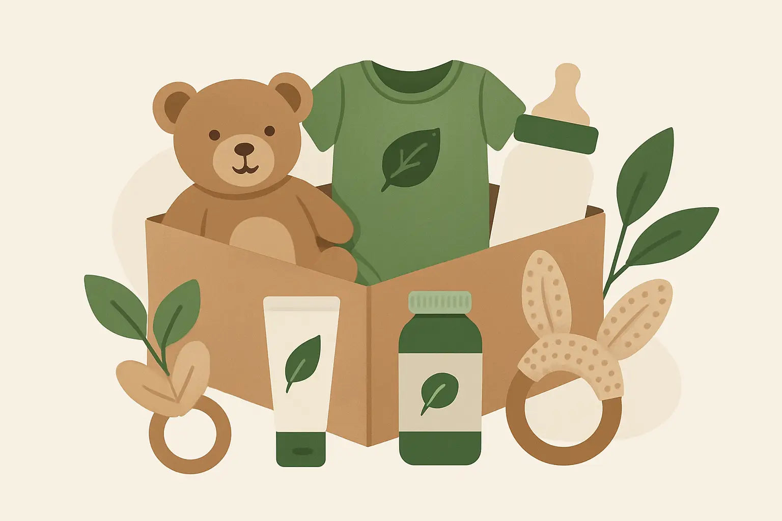 Bio-Geschenkset fürs Neugeborene: Was gehört rein?