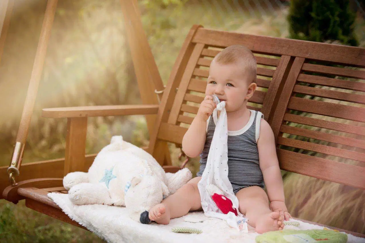 Personalisierte Bio-Schmusetücher für Babys