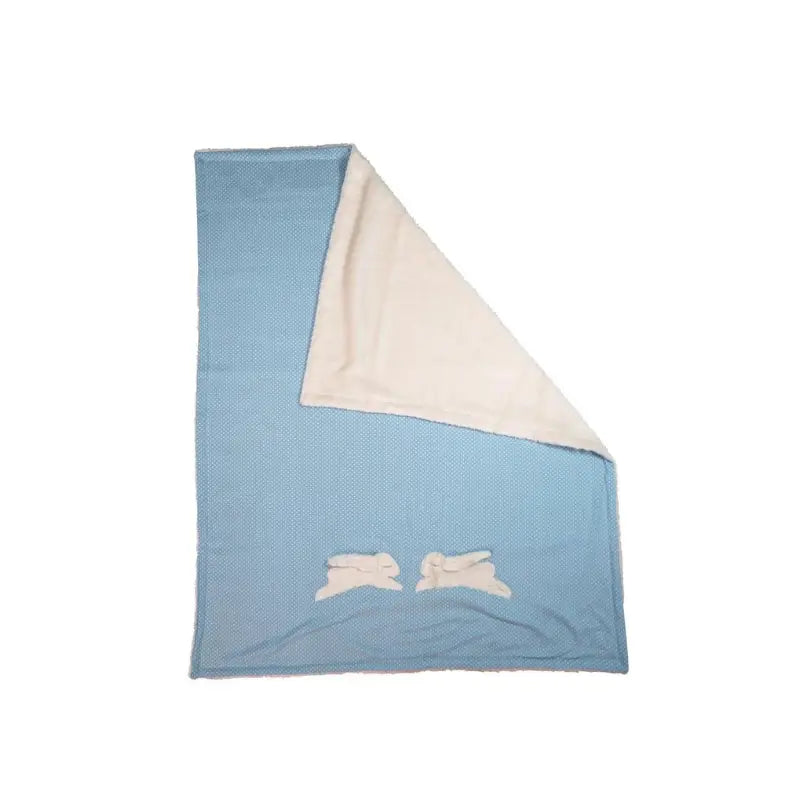 Bio Babydecke "Hasen" – kuschelige Decke aus GOTS-zertifizierter Bio-Baumwolle von PAT & PATTY
