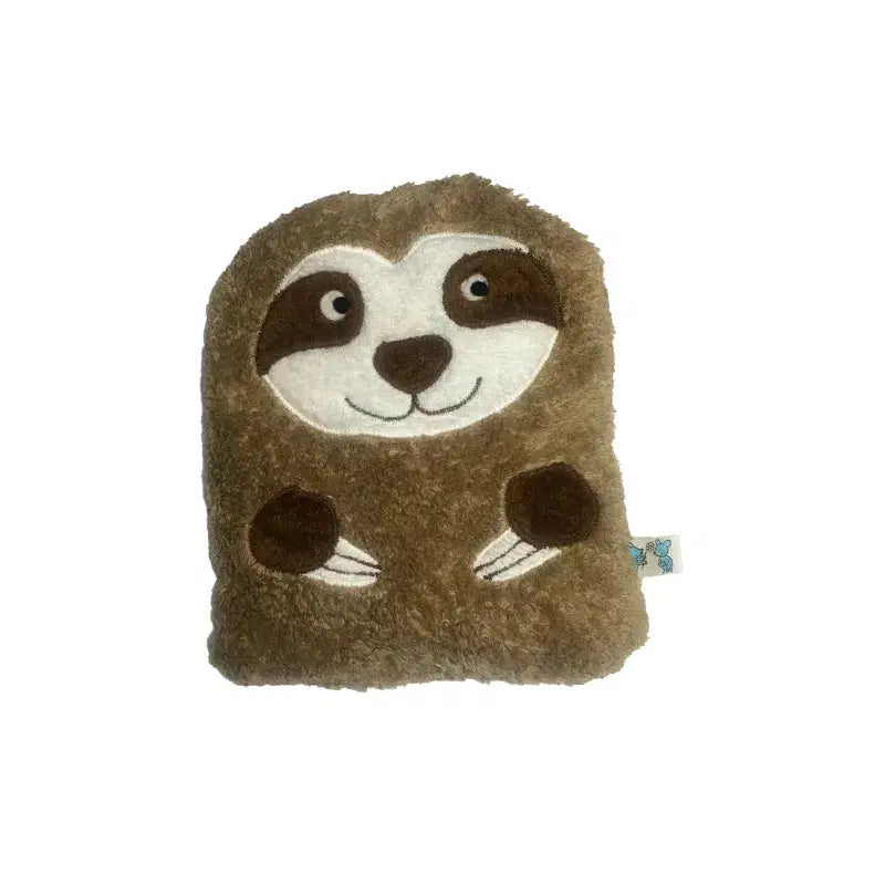 Weiches Faultier-Wärmekissen aus Bio-Materialien, handgemacht und kuschelig von PAT & PATTY