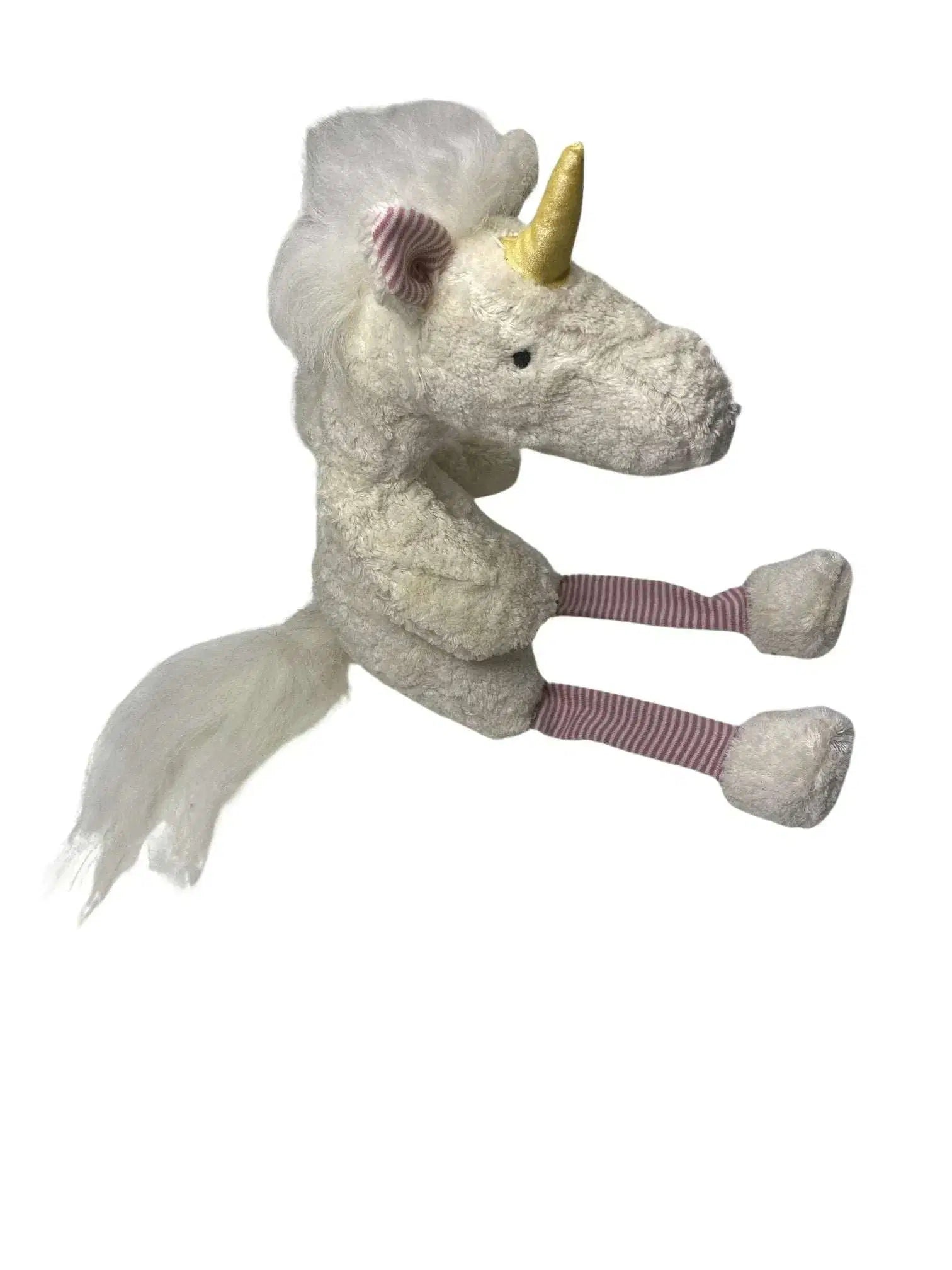Bio Kuscheltier Einhorn "Rosé" – GOTS Zertifiziertes Stofftier Von PAT & PATTY, Sanfter Und Magischer Reisebegleiter Für Kinder Unterwegs