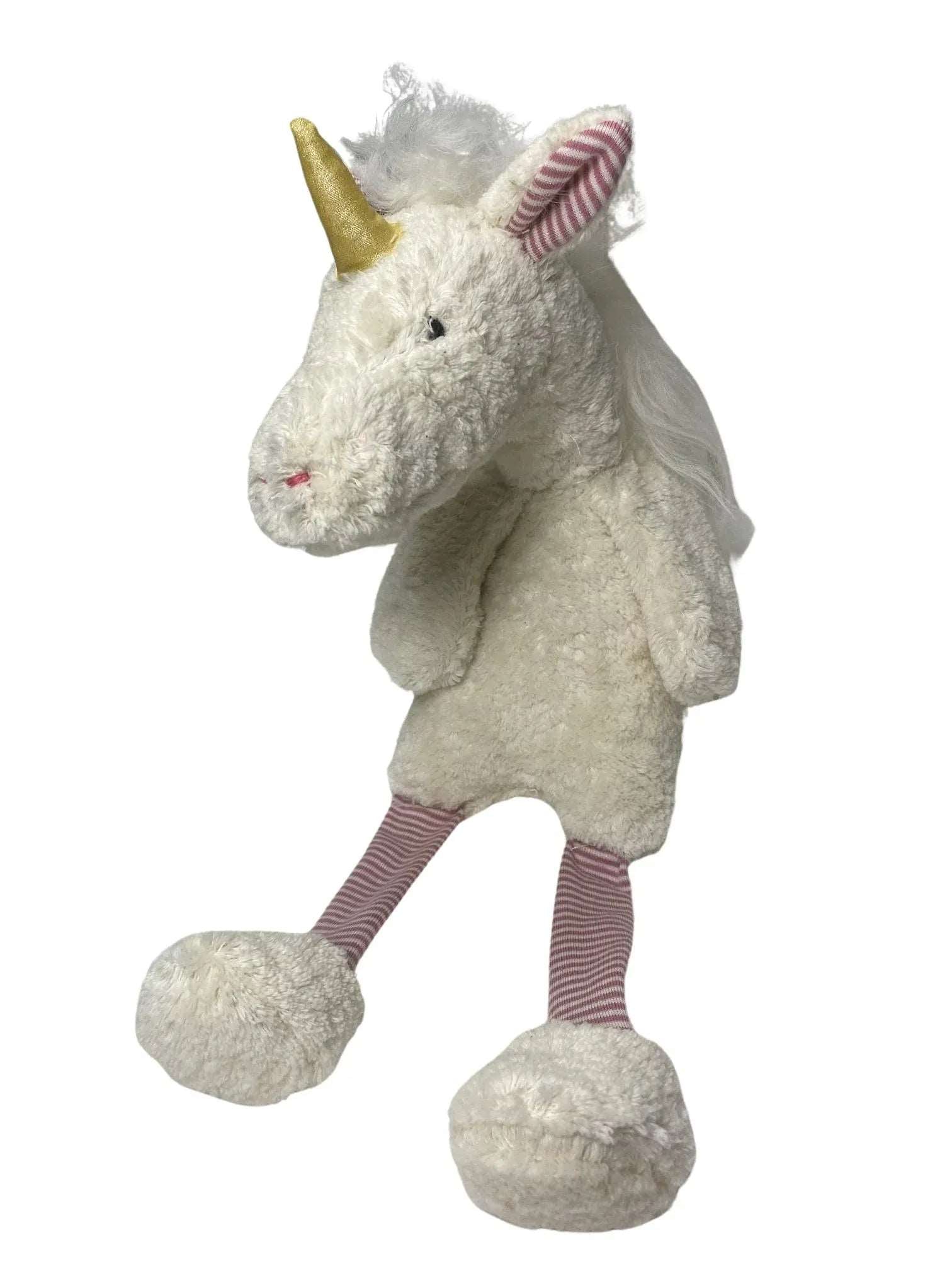 Bio Kuscheltier Einhorn "Rosé" – GOTS Zertifiziertes Stofftier Von PAT & PATTY, Sanfter Schlafbegleiter Für Ruhige Nächte Und Magische Träume