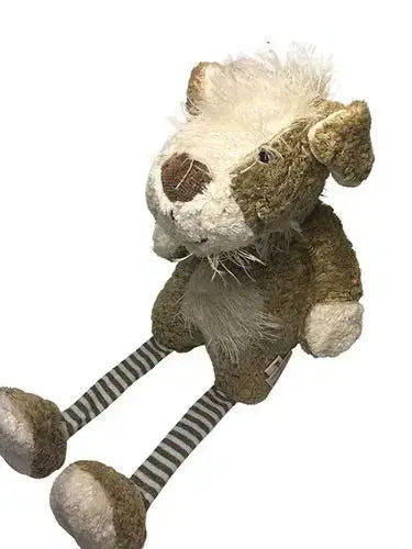 Neues Bio Kuscheltier Hund – Handgefertigt Von PAT & PATTY Aus 100 % GOTS Zertifizierter Baumwolle, Weich Und Kindersicher