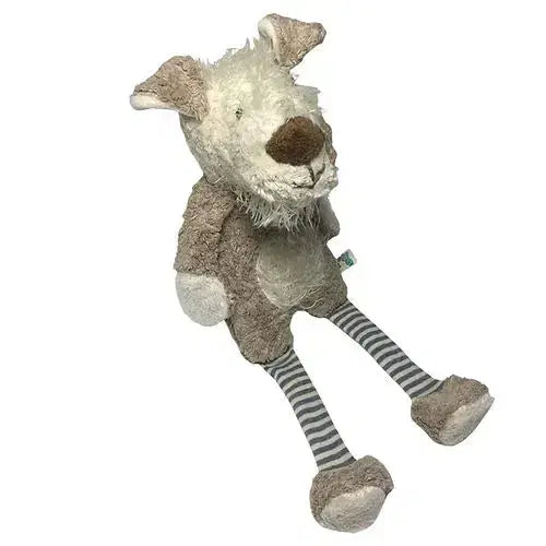 Waschbares Bio Kuscheltier Hund Aus 100 % GOTS Zertifizierter Baumwolle – Weich, Pflegeleicht Und Handgefertigt Von PAT & PATTY