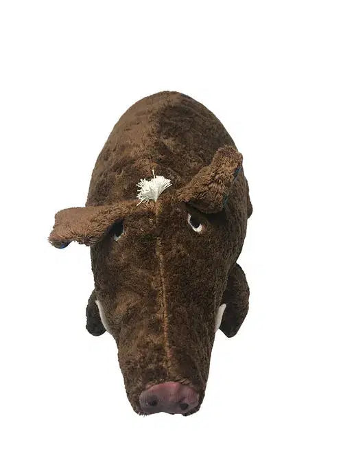 Bio Kuscheltier Wildschwein Für Die Umweltbildung – GOTS Zertifiziert Und Handgefertigt Von PAT & PATTY, Ein Natürliches Spielzeug Zum Lernen Über Waldtiere Und Nachhaltigkeit