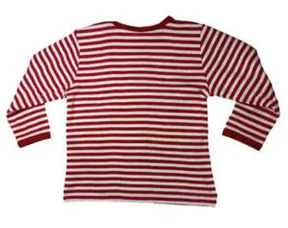 Rueckansicht Bio Langarmshirt Ziege