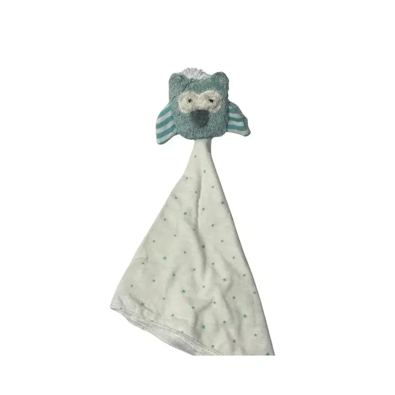 Bio Schmusetuch Eule Aus GOTS-Zertifizierter Bio-Baumwolle Von PAT & PATTY