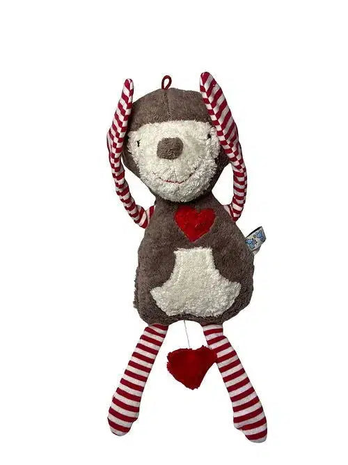 Handgemachte Bio-Spieluhr in Affenform – beruhigendes Einschlafspielzeug für Babys von PAT & PATTY