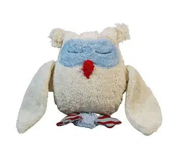 Handgemachte Bio-Spieluhr in Schnee-Eulenform – beruhigendes Einschlafspielzeug für Babys von PAT & PATTY