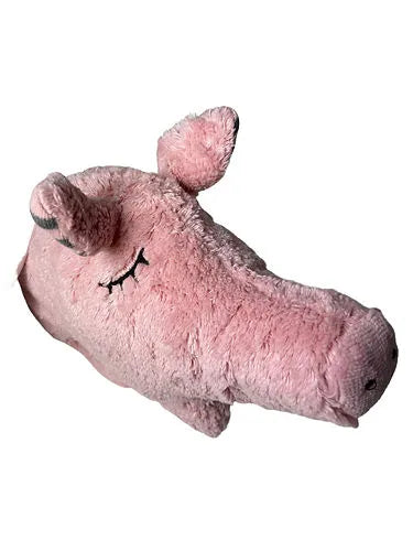 Bio Baumwolle Kuscheltier Klein oder XXL "Schwein" - PAT & PATTY