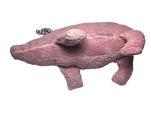 Bio Baumwolle Kuscheltier Klein oder XXL "Schwein" - PAT & PATTY