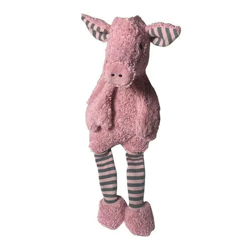 Bio Baumwolle Kuscheltier Klein oder XXL "Schwein" - PAT & PATTY