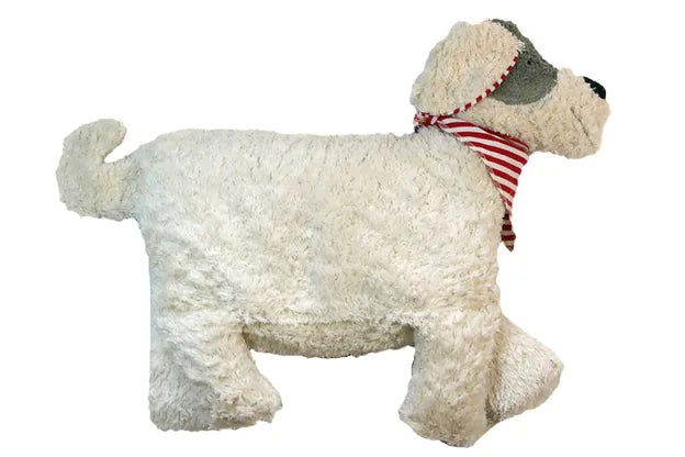 Bio Kuschelkissen Hund naturweiss - PAT & PATTY