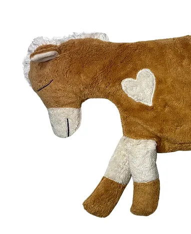Bio Kuschelkissen Pferd messing und waschbar- PAT & PATTY
