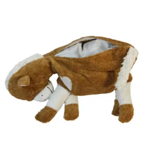 Bio Kuschelkissen Pferd messing mit eine Inlett- PAT & PATTY