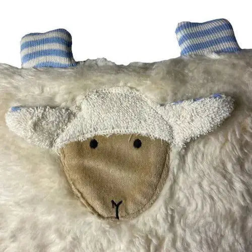 Bio Kuschelkissen Schaf aus Plüsch- PAT & PATTY