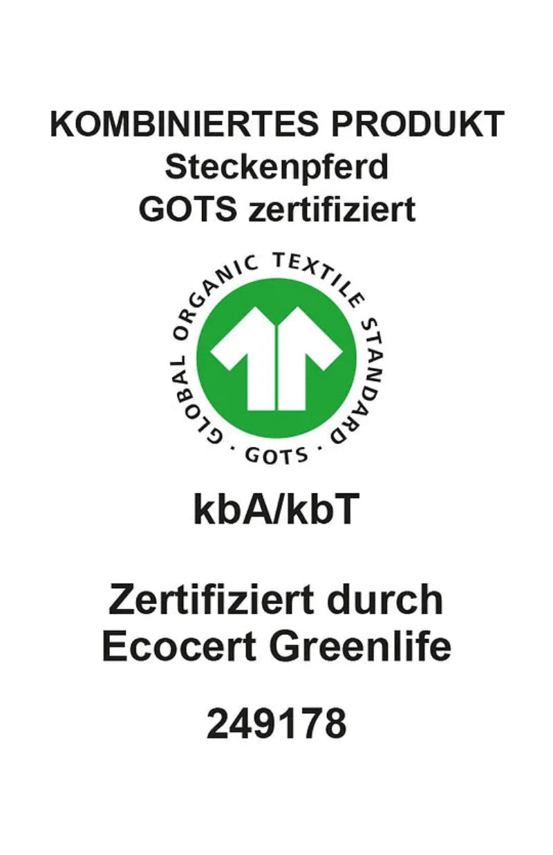 Bio Steckenpferd Don Cammilo- PAT & PATTY GOTS zertifiziert