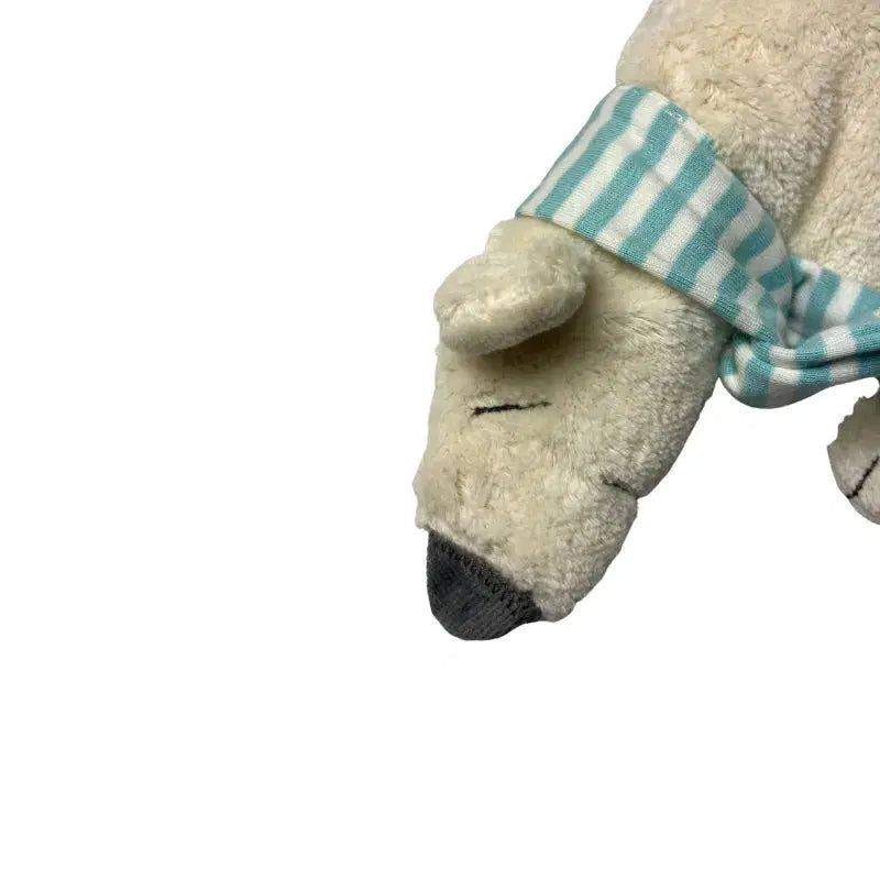 Bio Wärmekissen Eisbär naturweiss