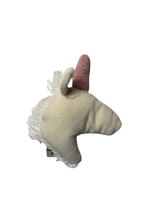 Bio Baby Rassel Einhorn In Kleinformat – GOTS Zertifiziert Und Handgemacht Von PAT & PATTY