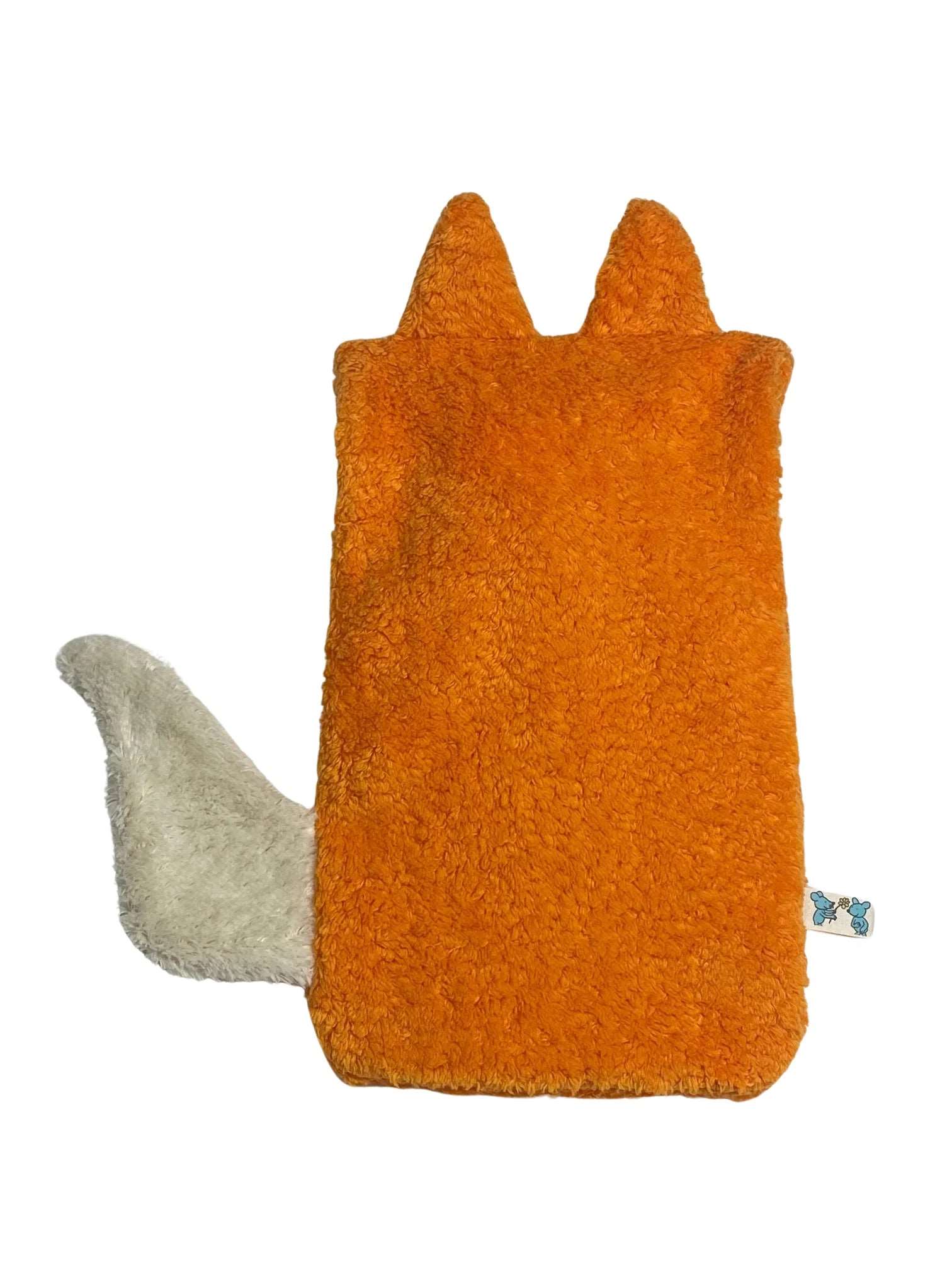 Wärmflasche mit Fuchs-Motiv und weichem Bio-Baumwollbezug von PAT & PATTY
