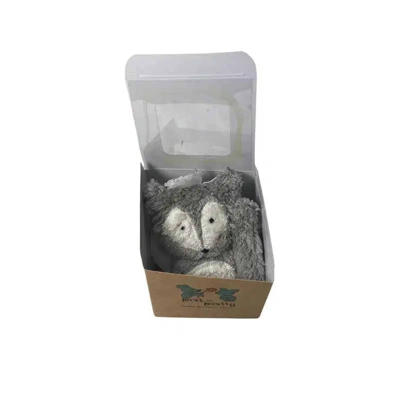 Bio Schmusetuch Waschbär Aus GOTS-Zertifizierter Baumwolle – Handgemacht Von PAT & PATTY