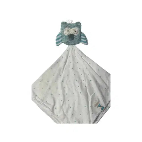 GOTS-zertifiziertes Bio Schmusetuch Eule für Babys von PAT & PATTY