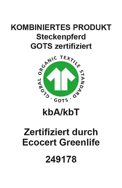 Hobby Horsing Bio Steckenpferd kaufen Abraxas von PAT & PATTY GOTS zertifiziert