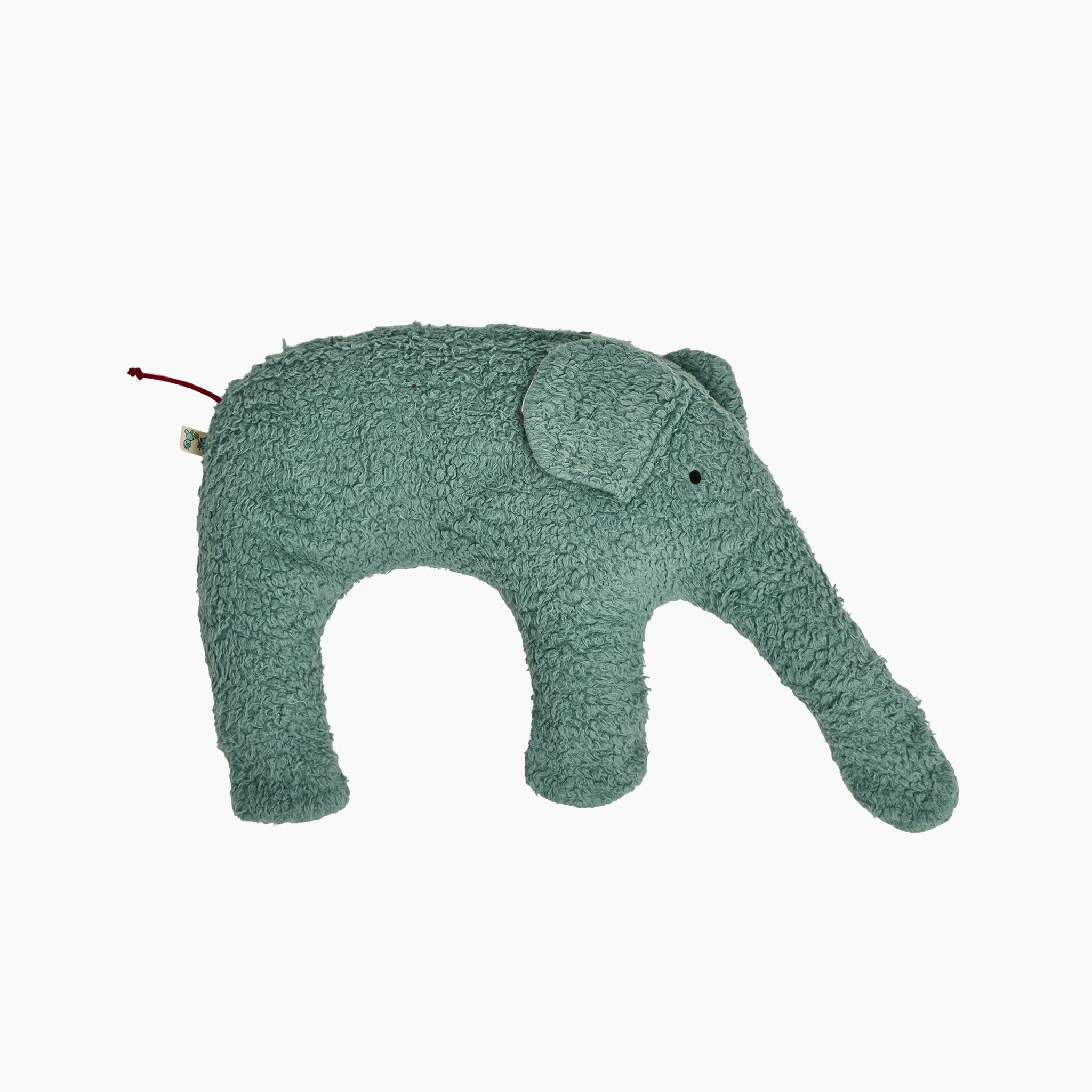 Bio Kuschelkissen Elefant eisblau