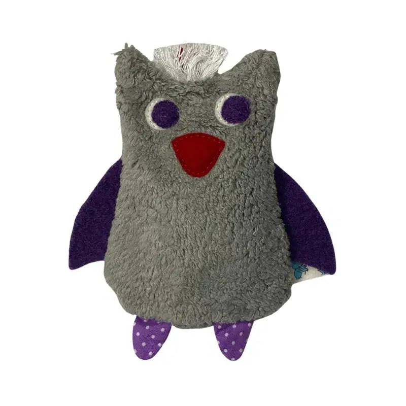 Lavendelkissen in Eulenform aus Bio-Stoff von PAT & PATTY