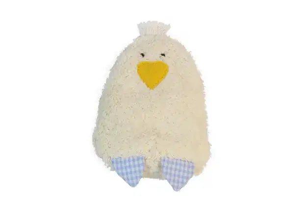 Seitenansicht eines Mini Lavendelkissens in Gansform aus Bio-Materialien von PAT & PATTY