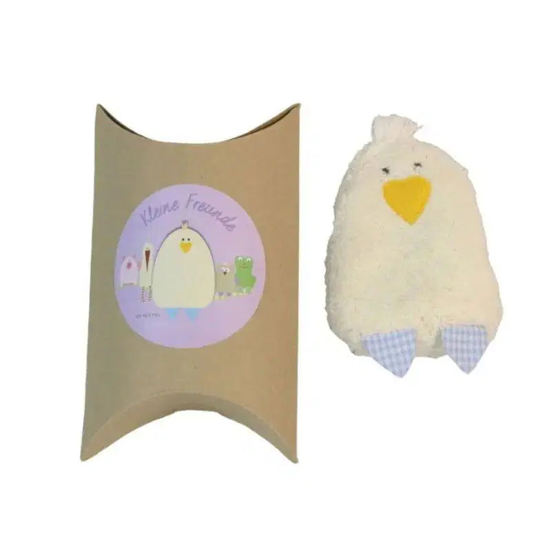 Vorderansicht des Mini Lavendelkissens in Gänseform aus Bio-Materialien von PAT & PATTY