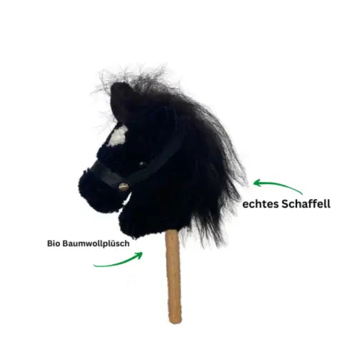 Miniatur_Steckenpferd_bio_baumwolle_schwarz
