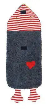 Kinderfreundliche Bio-Wärmflasche in Rabenform von PAT & PATTY