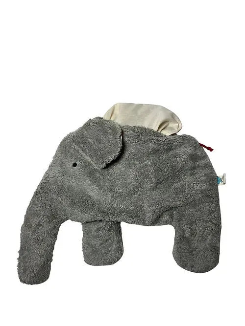 Weiches Bio Wärmekissen Elefant aus Natur-Baumwolle – PAT & PATTY