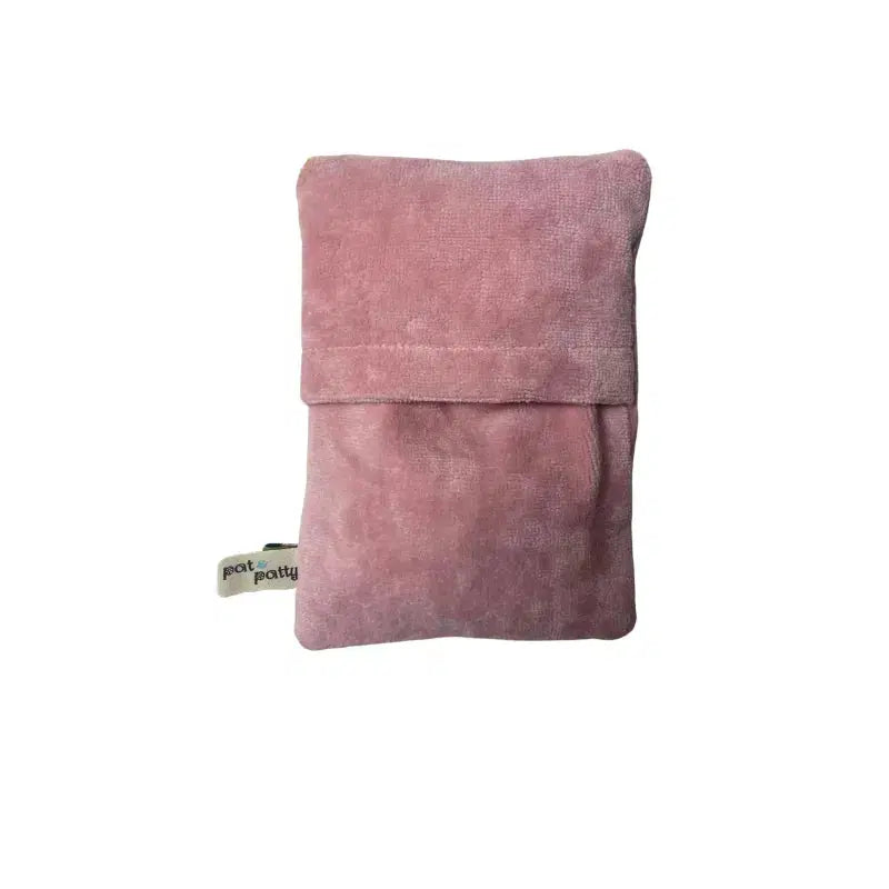 Bio-Wärmekissen in Rehform aus rosa Samt von PAT & PATTY