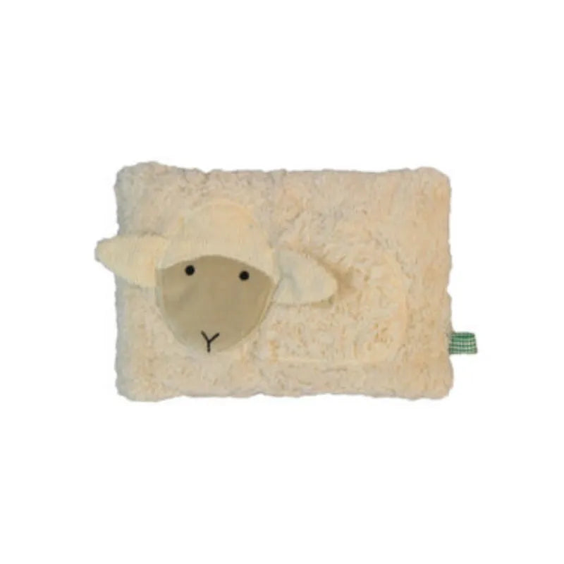 Grünes Bio-Wärmekissen in Schafform von PAT & PATTY