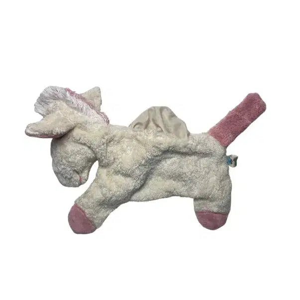 Bio-Wärmekissen Einhorn aus Plüsch von PAT & PATTY